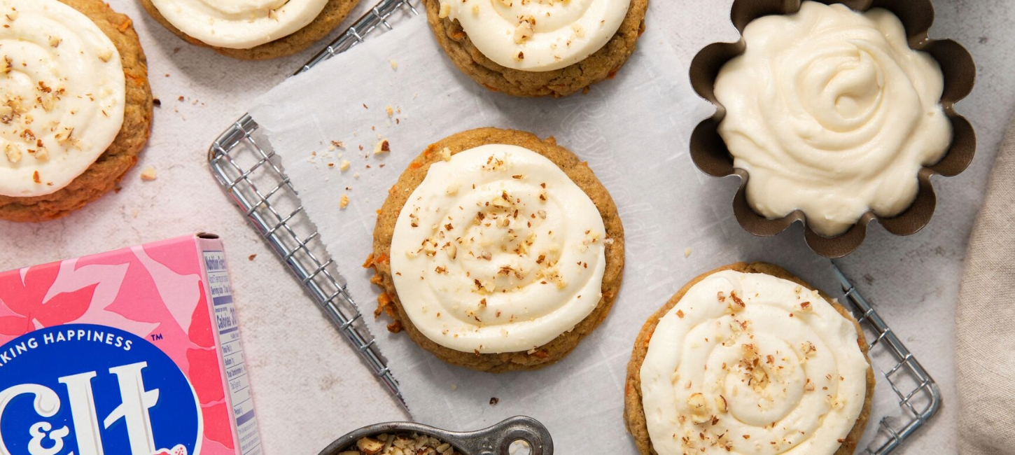 Gluten-Free Carrot Cake Cookies | C&H® Sugar